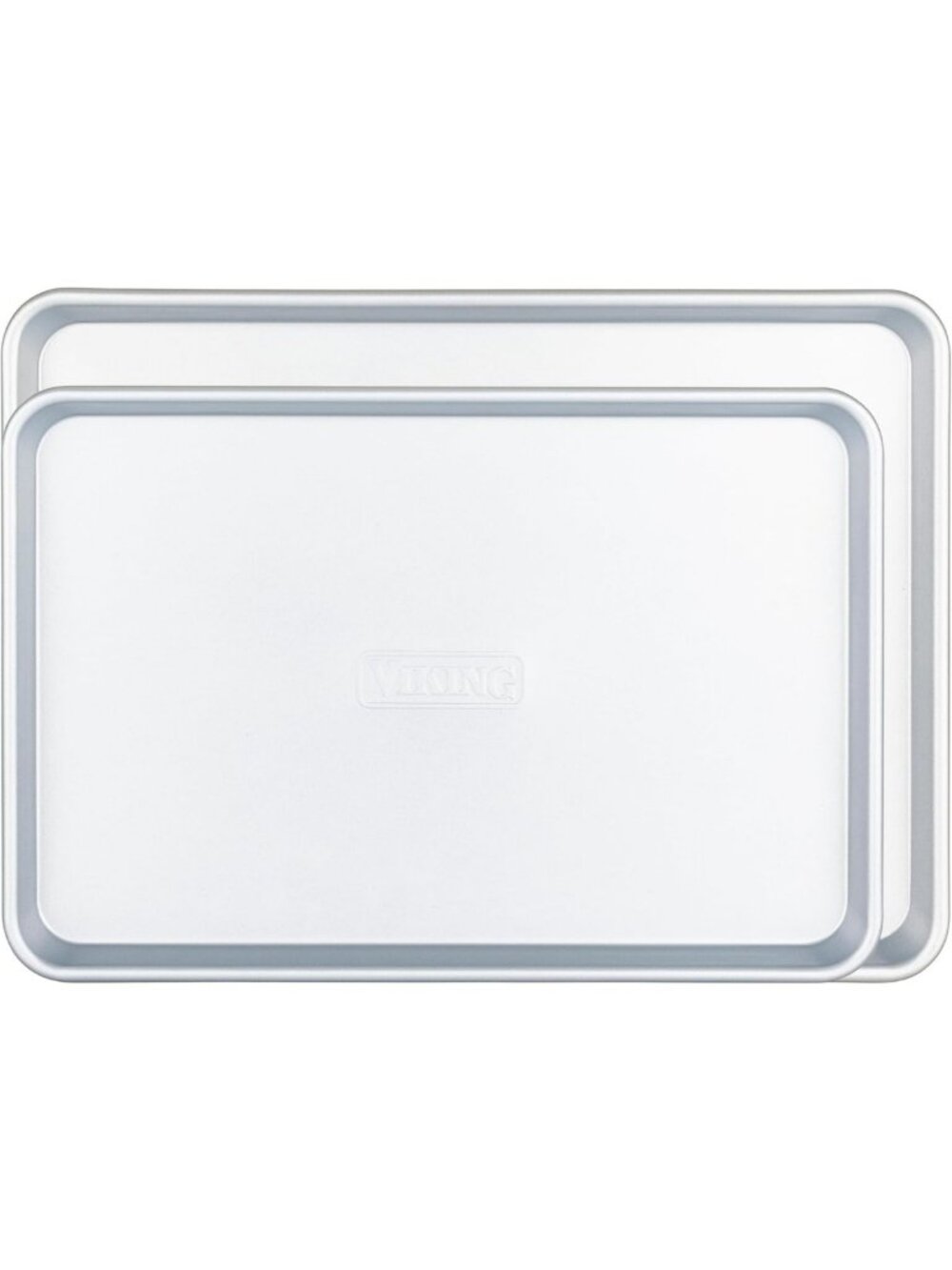 Nonstick Baking Sheet Pan Set - 2-Piece Heavy Gauge Cookie Sheets, Oven Safe
